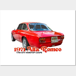 1971 Alfa Romeo 1750 GTV Hardtop Coupe Posters and Art